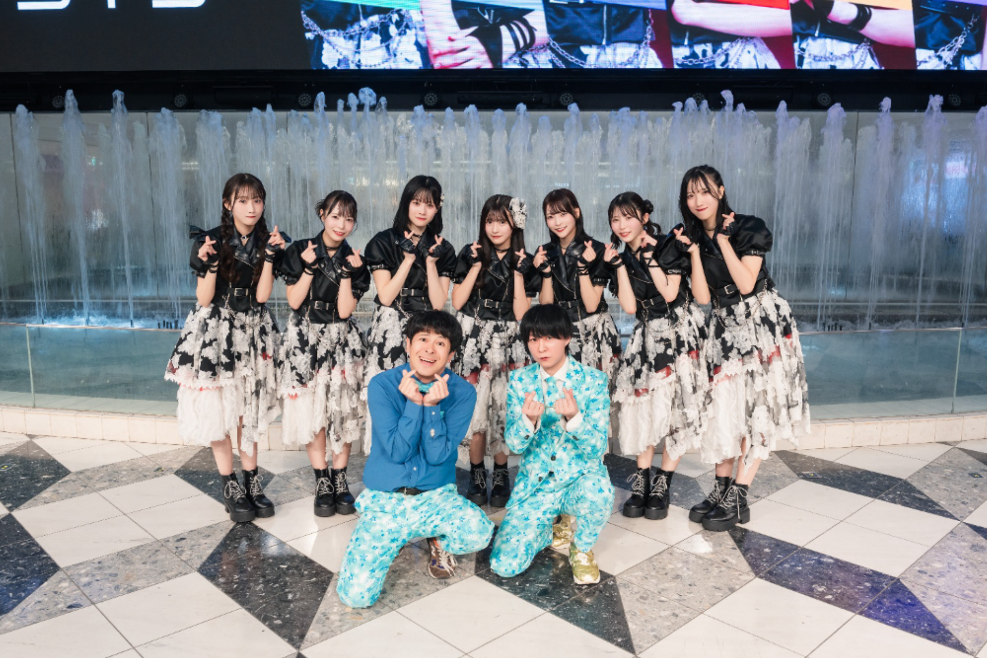 7人組アイドル「AsIs」、池袋・サンシャインシティ 噴水広場で新曲初披露！ゲストに流れ星☆も登場したフリーライブ満員開催！