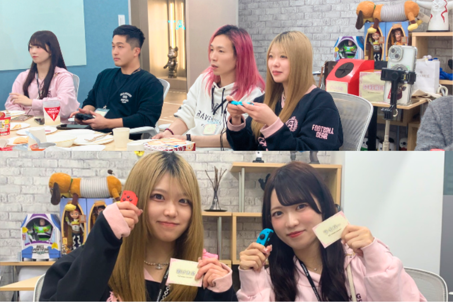 ライブ配信事務所「ONECARAT」が春のお花見&ゲーム交流会を開催【イベントレポート】